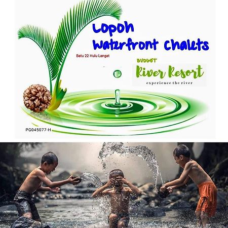 Lopoh Waterfront Budget Chalets Villa Hulu Langat Exterior foto