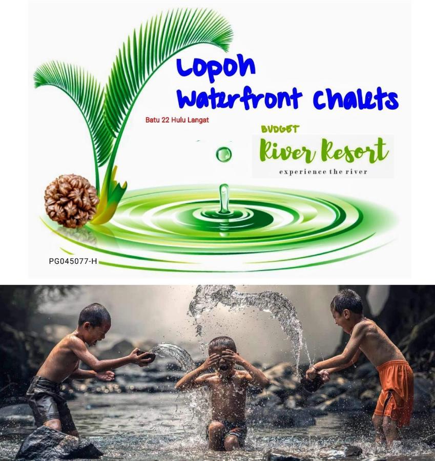 Lopoh Waterfront Budget Chalets Villa Hulu Langat Exterior foto