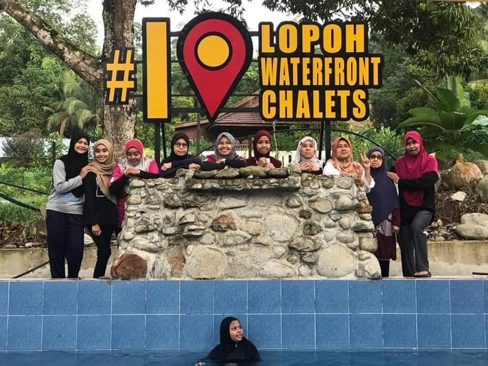 Lopoh Waterfront Budget Chalets Villa Hulu Langat Exterior foto