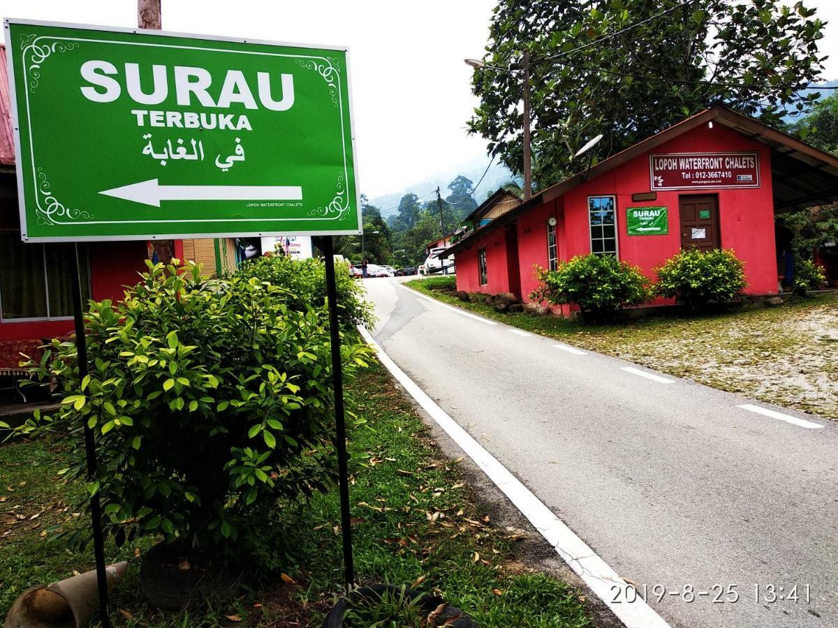 Lopoh Waterfront Budget Chalets Villa Hulu Langat Exterior foto