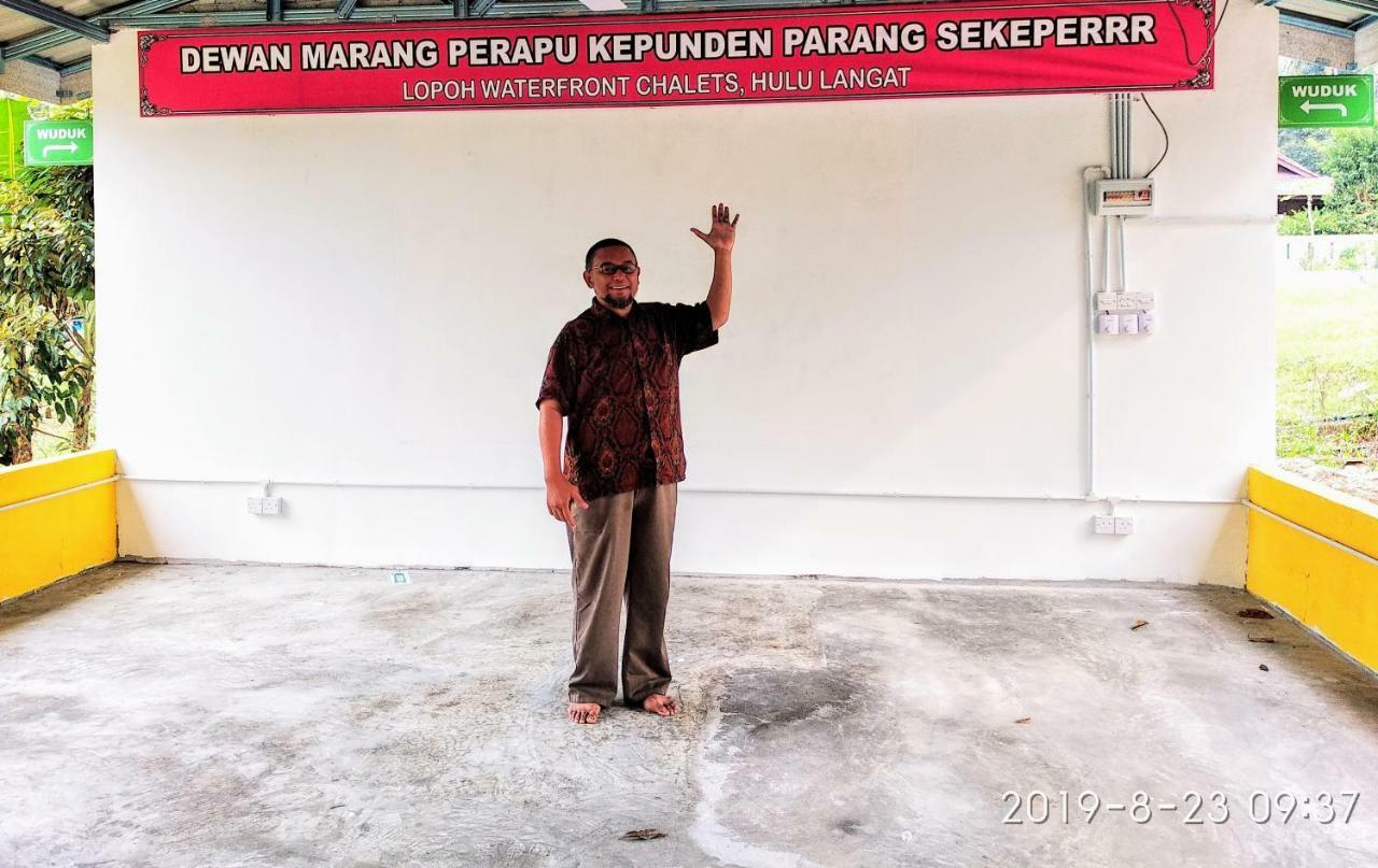 Lopoh Waterfront Budget Chalets Villa Hulu Langat Exterior foto